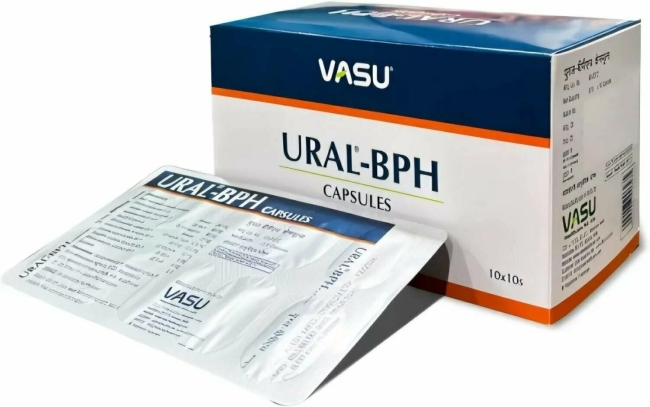 Урал-БПХ простатит, гиперплазия (Ural-BPH) Vasu, 100 капс. Урал-БПХ простатит, гиперплазия (Ural-BPH) Vasu, 100 капс.