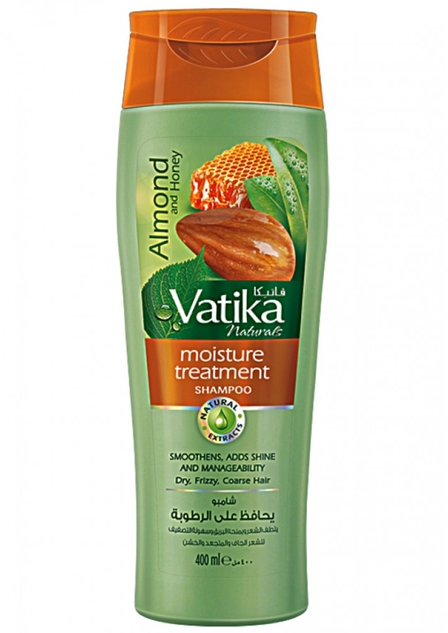 Шампунь увлажняющий (ALMOND & HONEY Moisture treatment), Dabur Vatika, 200 мл