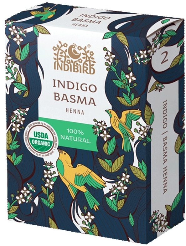 Хна Индиго, Басма (Indigo Basma), Indibird, 50г/100г/1кг