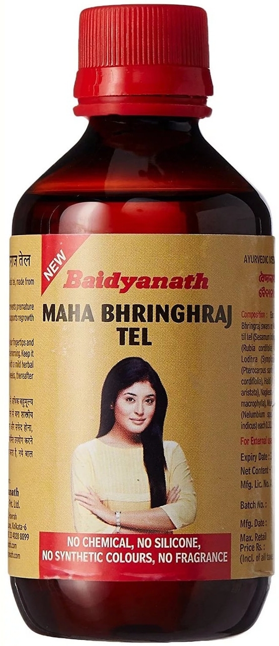 Махабрингарадж масло (Mahabhringraj Tel) Baidyanath, 50мл/100 мл Махабрингарадж масло (Mahabhringraj Tel) Baidyanath, 50мл/100 мл