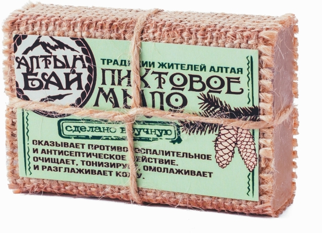 Мыло органическое Пихтовое, Алтын Бай, 80 г Мыло органическое Пихтовое, Алтын Бай, 80 г