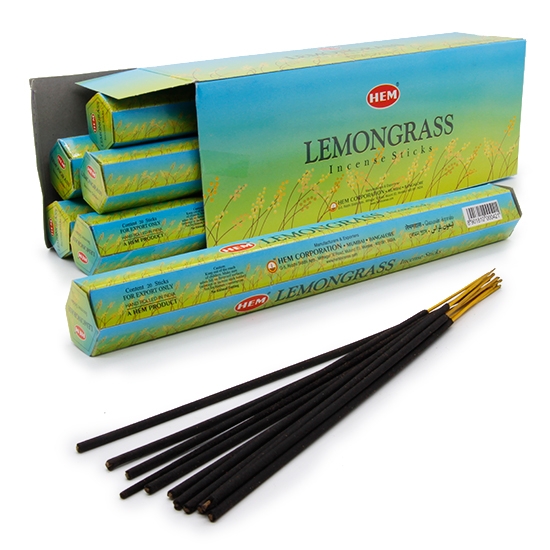 Благовония Лимонник (Hexa Lemongrass), HEM, 20г Благовония Лимонник (Hexa Lemongrass), HEM, 20г