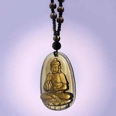 Чётки для медитации под камень с подвеской Будда 