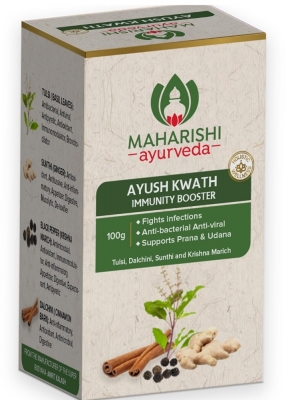 Аюш Кватх, усилитель иммунитета, (Immunity Booster Ayush Kwath), Maharishi Ayurveda, 100г