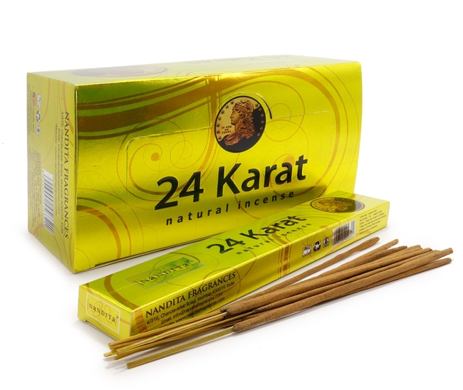 Благовония 24 Карата (NS 24 KARAT) NANDITA, 15 г Благовония 24 Карата (NS 24 KARAT) NANDITA, 15 г