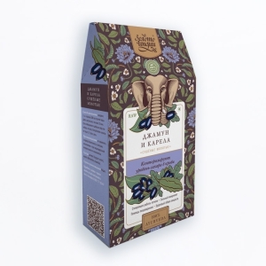 Чайный напиток Джамун и Карела сушеные молотые (Jamun&Karela Powder), Золото Индии, 100г/1кг Чайный напиток Джамун и Карела сушеные молотые (Jamun&Karela Powder), Золото Индии, 100г/1кг