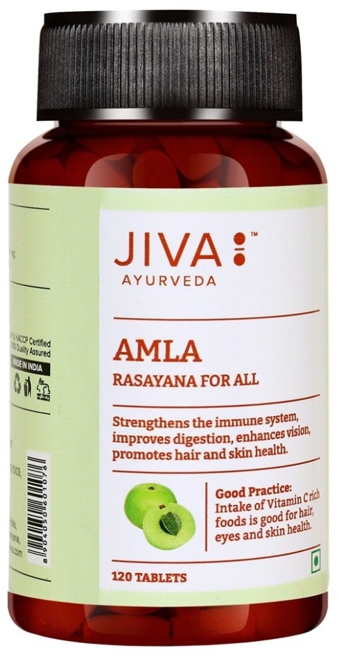 Амла (Amla), JIVA, 60 таб/ 120 таб Амла (Amla), JIVA, 60 таб/ 120 таб