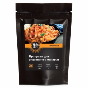 Приправа для спагетти и макарон (Классика), Holy Om, 30 г Приправа для спагетти и макарон (Классика), Holy Om, 30 г