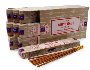 Благовония масала Белый шалфей (NS White Sage) SATYA, 15 г Благовония масала Белый шалфей (NS White Sage) SATYA, 15 г