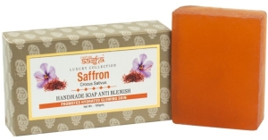 Мыло ручной работы Шафран, Aasha Herbals, 100г