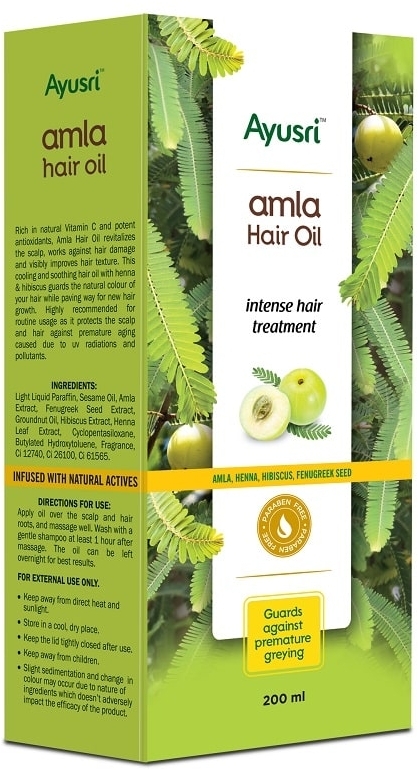 Масло против выпадения волос Амла (Amla Hair Oil) Ayusri, 200 мл Масло против выпадения волос Амла (Amla Hair Oil) Ayusri, 200 мл