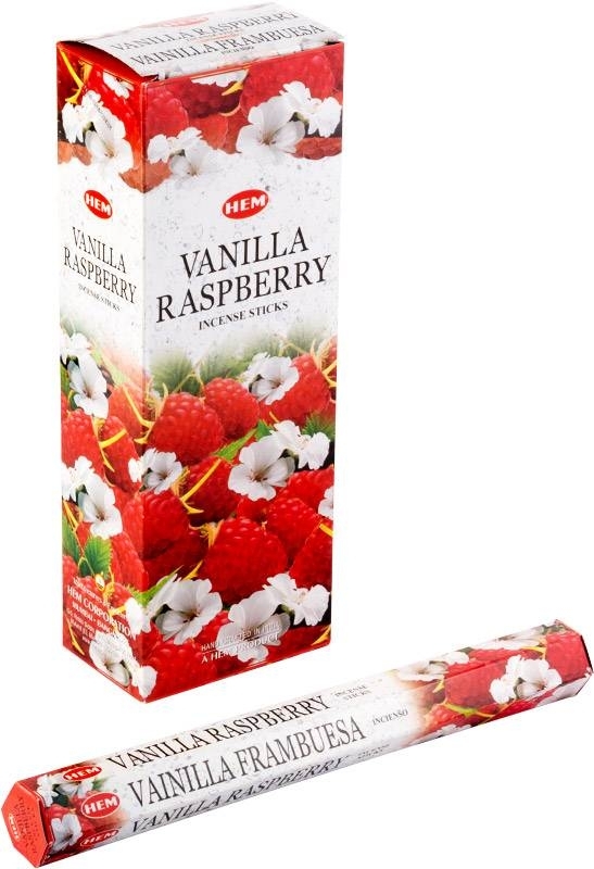 Благовония Ваниль Малина (Hexa Vanilla Raspberry) HEM, 20г Благовония Ваниль Малина (Hexa Vanilla Raspberry) HEM, 20г
