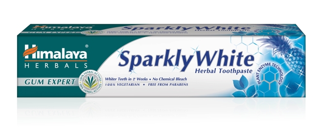 Зубная паста Белое сияние (Sparkly White) Himalaya, 75 мл/80г/150г Зубная паста Белое сияние (Sparkly White) Himalaya, 75 мл/80г/150г