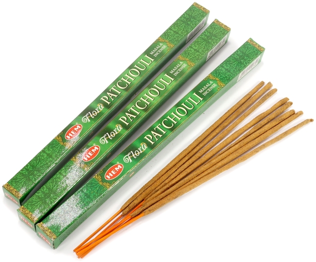 Благовония Пачули Флора Масала (SQ Flora Patchouli Masala) HEM, 8 г Благовония Пачули Флора Масала (SQ Flora Patchouli Masala) HEM, 8 г