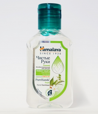 Гель антибактериальный для рук "Чистые Руки", Himalaya Herbals, 50мл