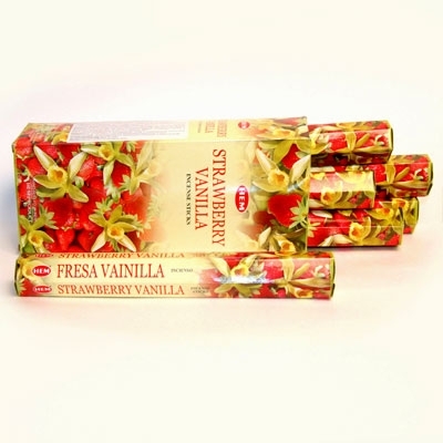 Благовония Клубника-Ваниль (Hexa Strawberry Vanilla) HEM, 20г Благовония Клубника-Ваниль (Hexa Strawberry Vanilla) HEM, 20г