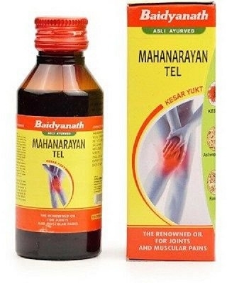 Маханараян Тел (Mahanarayan Tel) Baidyanath, 50/100 мл Маханараян Тел (Mahanarayan Tel) Baidyanath, 50/100 мл