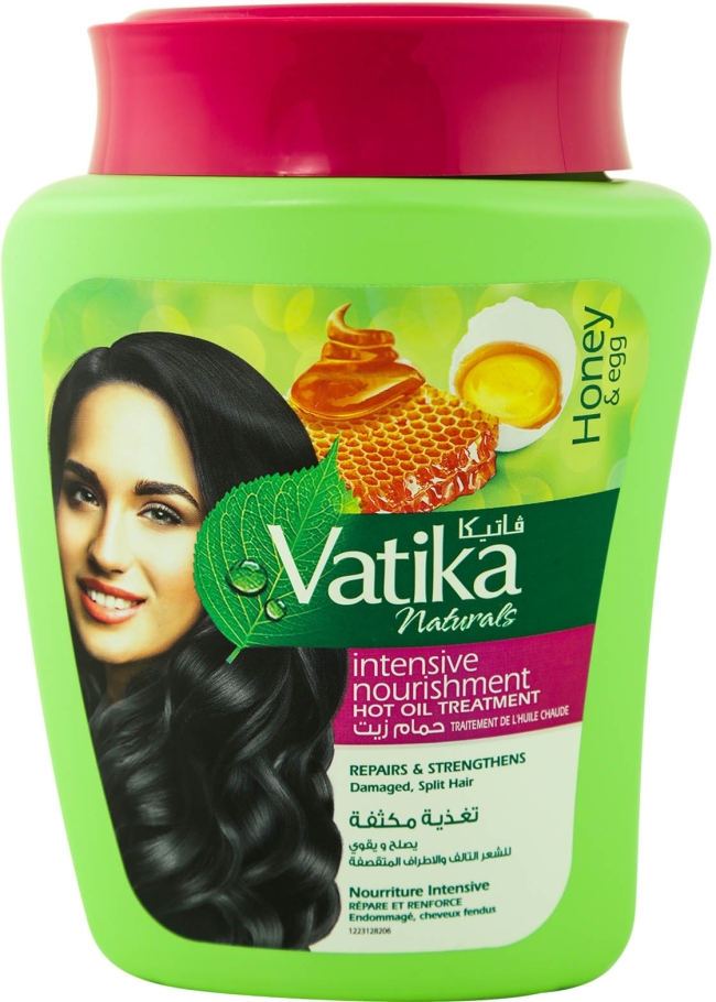 Маска для волос Интенсивное питание, медово-яичная, Dabur Vatika, 500г Маска для волос Интенсивное питание, медово-яичная, Dabur Vatika, 500г