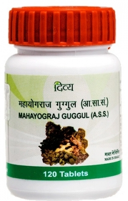 Махайогарадж Гуггул (Mahayograj Guggul), Divya/Patanjali, 120 таб  