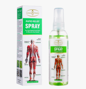Рапид Релиф (Rapid Relief Spray Aichun Beauty) зеленый обезболивающий спрей для суставов и мышц, 100 мл Рапид Релиф (Rapid Relief Spray Aichun Beauty) зеленый обезболивающий спрей для суставов и мышц, 100 мл
