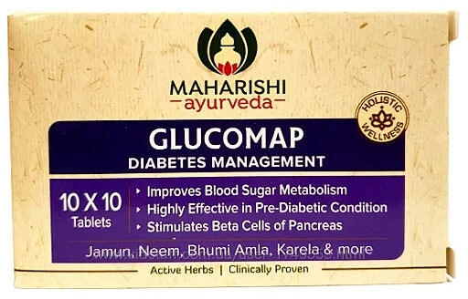 Глюкомап (Glucomap) Maharishi Ayurveda, 60/100 таб. Глюкомап (Glucomap) Maharishi Ayurveda, 60/100 таб.