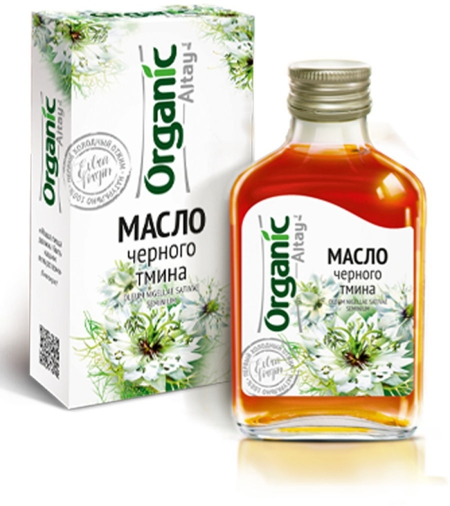 Масло из семян черного тмина, Altay Organic, 100 мл Масло из семян черного тмина, Altay Organic, 100 мл