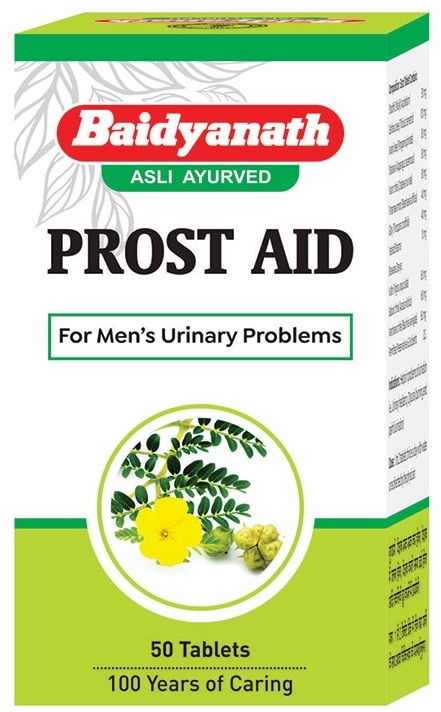 Простейд (Prost Aid), Baidyanath, 50 таб. Простейд (Prost Aid), Baidyanath, 50 таб.