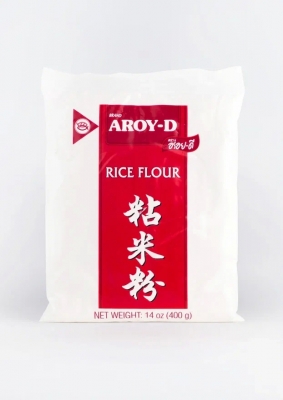 Мука Рисовая без глютена (Rice Flour), Aroy-D, 400 г 