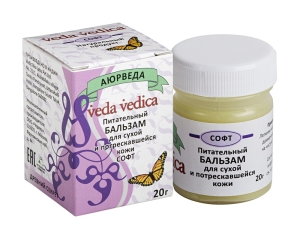 Бальзам СОФТ для сухой и потрескавшейся кожи Veda Vedica, 20г Бальзам СОФТ для сухой и потрескавшейся кожи Veda Vedica, 20г