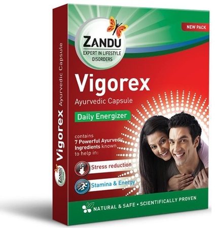 Вигорекс Голд (Vigorex Gold), Zandu, 10 кап Вигорекс Голд (Vigorex Gold), Zandu, 10 кап
