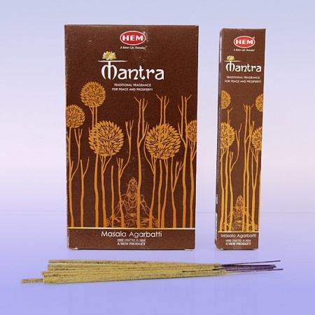 Благовония Мантра Масала (Mantra Masala Agarbatti), HEM, 15 г Благовония Мантра Масала (Mantra Masala Agarbatti), HEM, 15 г