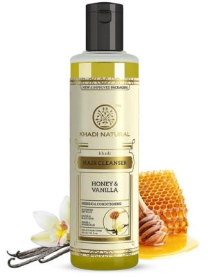 Шампунь для восстановления и роста волос Мед и Ваниль (Honey and Vanilla) Khadi Natural, 210 мл Шампунь для восстановления и роста волос Мед и Ваниль (Honey and Vanilla) Khadi Natural, 210 мл