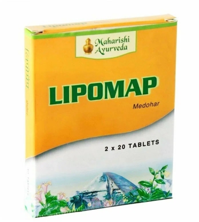 Липомап (Lipomap) Maharishi Ayurveda, 40/100 таб
