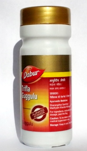 Трифала Гуггул (Trifla Guggulu) Dabur, 40/80 таб. Трифала Гуггул (Trifla Guggulu) Dabur, 40/80 таб.