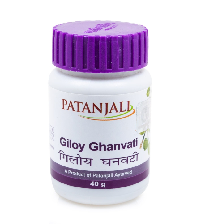Гилой гханвати (Giloy Ghanvati) Patanjali, 60 таб. Гилой гханвати (Giloy Ghanvati) Patanjali, 60 таб.