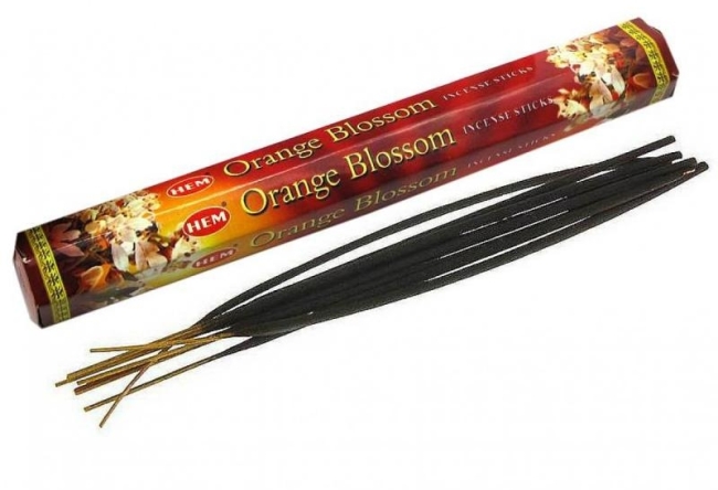 Благовония Цветы Апельсина (Hex Orange Blossoms) HEM, 20г