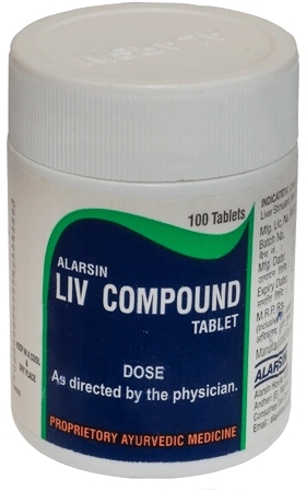 Лив Компаунд (Liv Compound), Alarsin, 100 таб. Лив Компаунд (Liv Compound), Alarsin, 100 таб.
