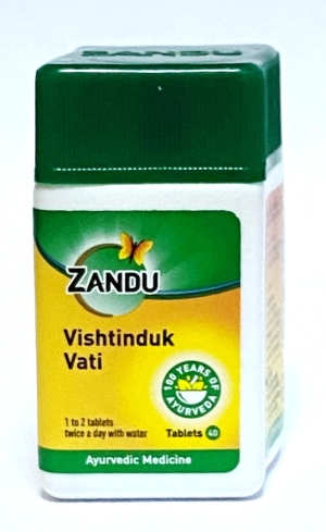 Виштиндук вати (Vishtinduk Vati), Zandu, 40 таб. Виштиндук вати (Vishtinduk Vati), Zandu, 40 таб.