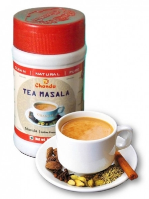 Чай масала, смесь молотых специй для чая (Tea Masala Powder), Chanda, 50г Чай масала, смесь молотых специй для чая (Tea Masala Powder), Chanda, 50г