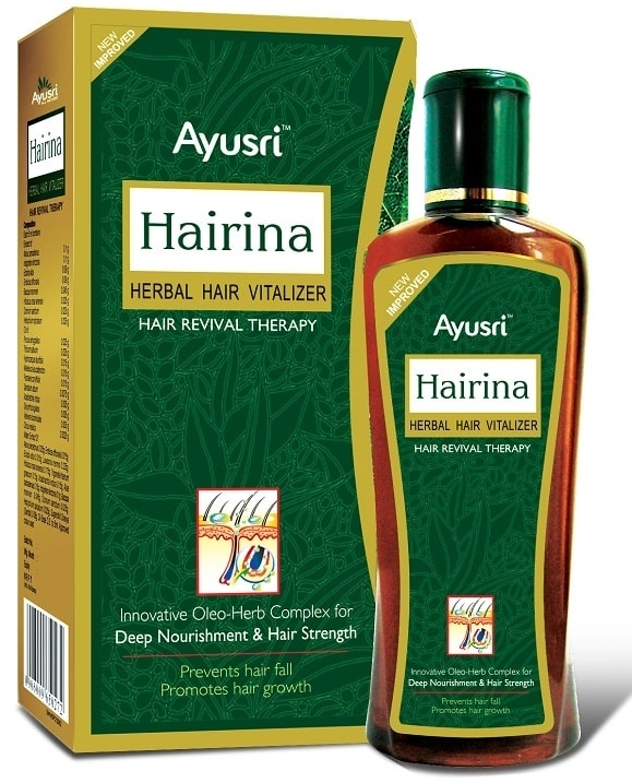 Виталайзер-масляная сыворотка для волос Хайрина (Hairina Herbal Hair Vitalizer) Ayusri, 120мл Виталайзер-масляная сыворотка для волос Хайрина (Hairina Herbal Hair Vitalizer) Ayusri, 120мл