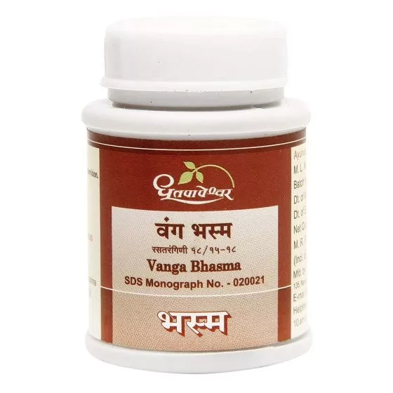 Ванга Бхасма (Vanga Bhasma), Dhootapapeshwar, 10 г Ванга Бхасма (Vanga Bhasma), Dhootapapeshwar, 10 г