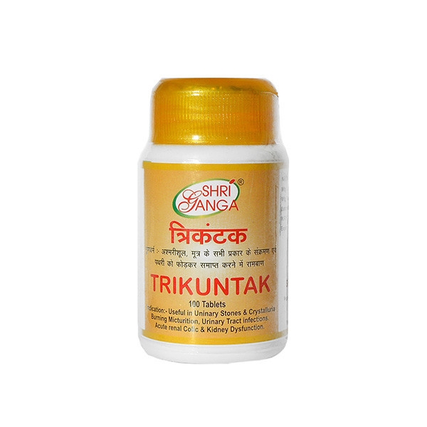 Трикунтак (Trikuntak) Shri Ganga 100 таблеток Трикунтак (Trikuntak) Shri Ganga 100 таблеток