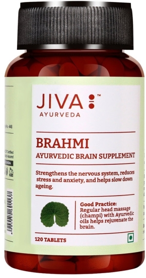Брахми (Brahmi), JIVA, 60/120 таб. Брахми (Brahmi), JIVA, 60/120 таб.