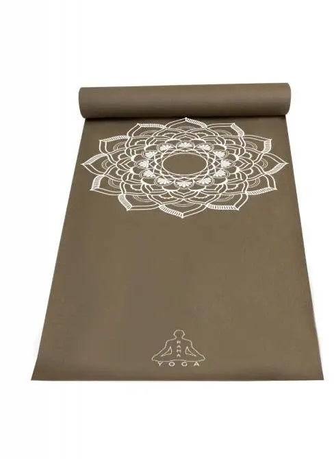 -40% Коврик для йоги Мандала (Mandala Grey Germany), RamaYoga