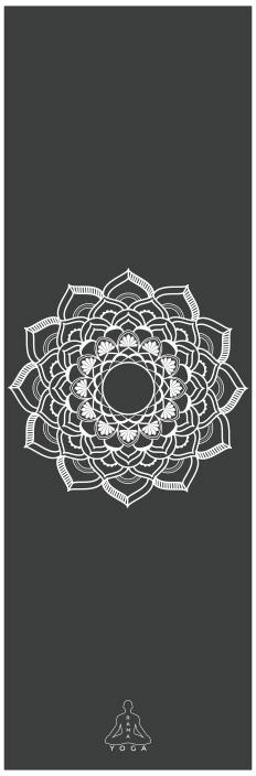 -40% Коврик для йоги Мандала (Mandala Grey Germany), RamaYoga