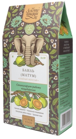 Баиль молотый (Баель, Матум) (Bael/Matum Fruit Powder), Золото Индии, 100г/1кг Баиль молотый (Баель, Матум) (Bael/Matum Fruit Powder), Золото Индии, 100г/1кг