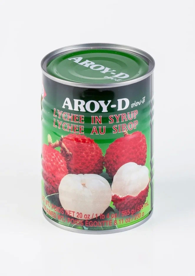 Личи в сиропе (Lychee in syrup), Aroy-D, 565г Личи в сиропе (Lychee in syrup), Aroy-D, 565г