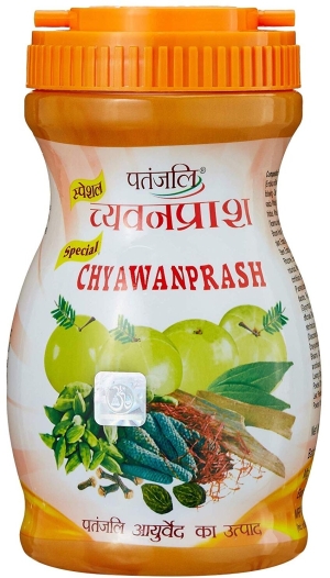 Чаванпраш Патанджали с шафраном (Chyawanprash Patanjali), Patanjali, 500г/1кг Чаванпраш Патанджали с шафраном (Chyawanprash Patanjali), Patanjali, 500г/1кг