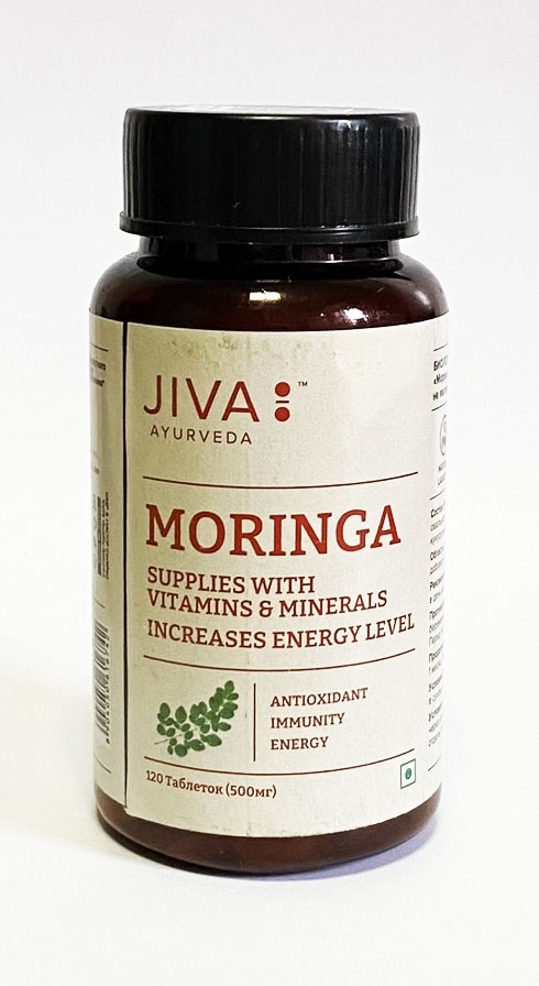 Моринга (Moringa), Jiva, 60/120 таб. Моринга (Moringa), Jiva, 60/120 таб.