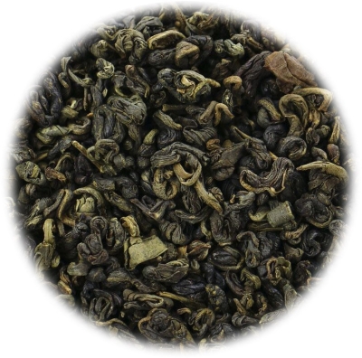Зеленый чай Ганпаудер Виноградный